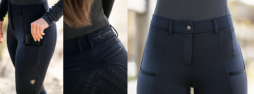 Termo rajtky grip Covalliero A/W 2023 - Dark Navy